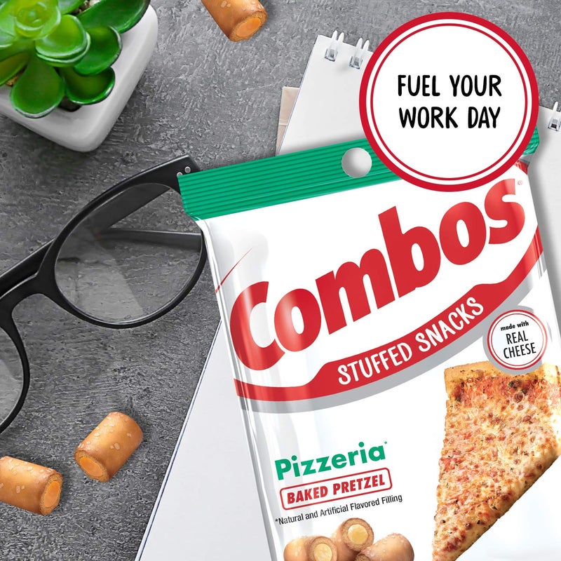 COMBOS Pizzeria Pretzel Baked Snacks 6.3-Ounce Bag - Image 3